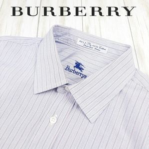 Vintage 90s Burberry Button-Down 17.5/34